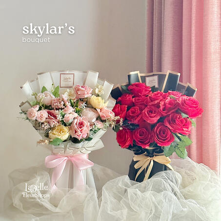 Skylar's Bouquet (Pink / Red)