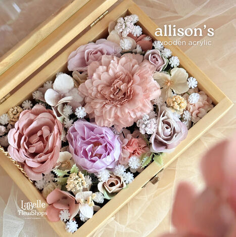 Allison's Wooden Acrylic (19x14x8 cm)